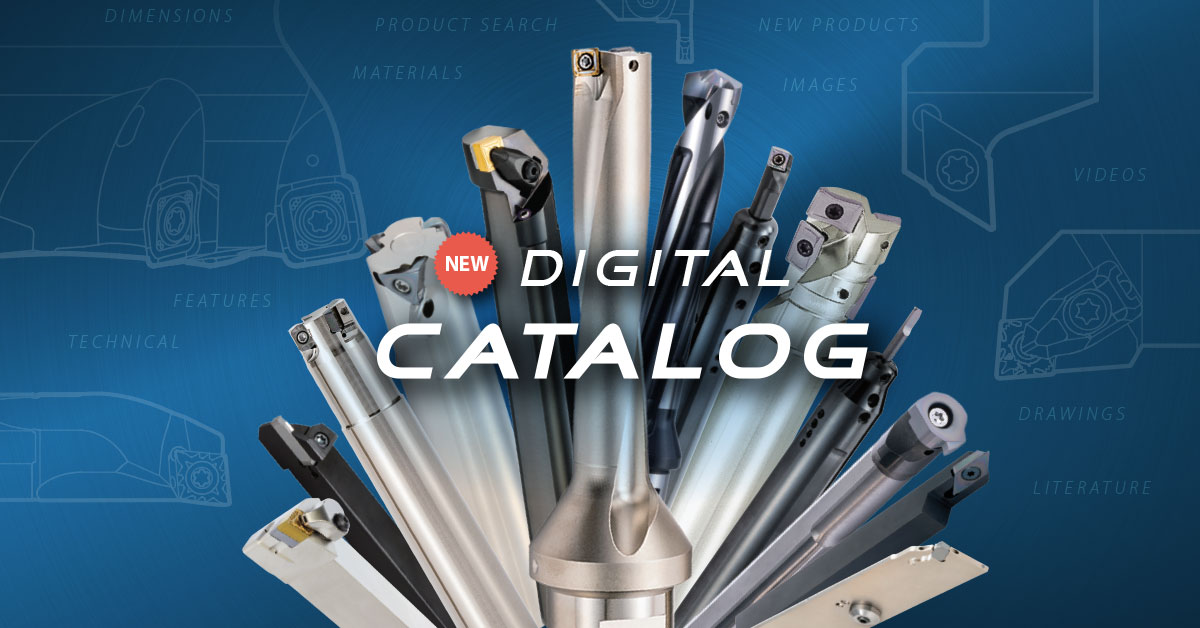 NEW Digital Catalog - Indexable Cutting Tools