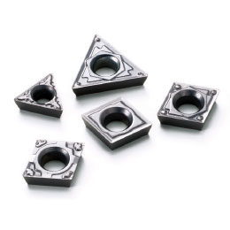 Positive Rake Angle Neutral Turning Insert for Light Interruption and Finishing-Medium in Steel and Stainless Steel 10 pcs Kyocera TPMT 322HQ PR1425 Grade PVD Carbide 60 Degree Triangle 